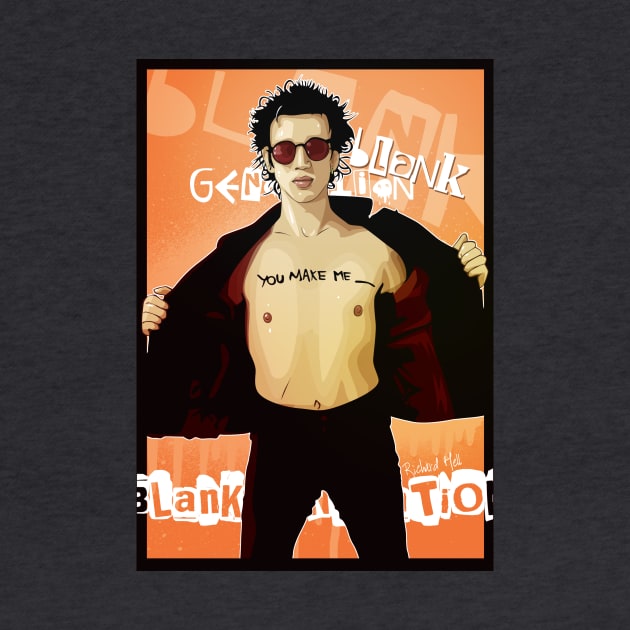 Richard Hell by makarxart